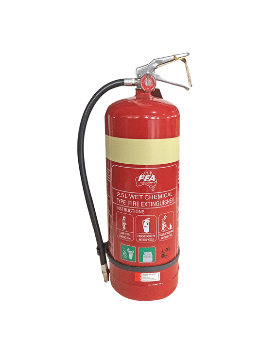 Buy 2.5L Wet Chemical Fire Extinguisher at Majestic Fire Protection in Sydney