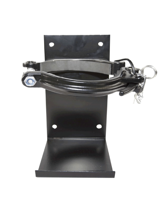 Buy 4.5Kg Heavy Duty Vehicle Bracket (Cannon Style) - Black Galvanized at Majestic Fire Protection in Sydney
