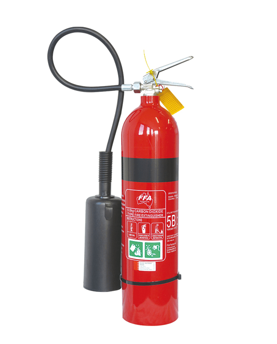 Buy 5.0 kg CO2 Carbon Dioxide Fire Extinguisher at Majestic Fire Protection in Sydney
