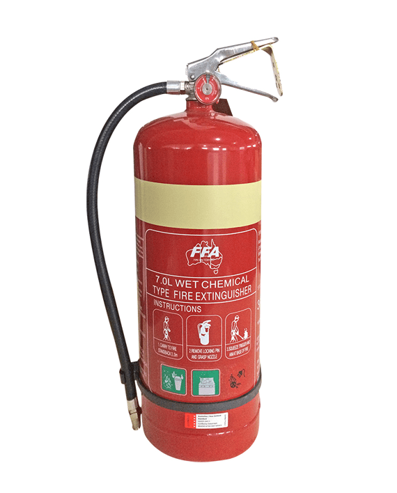 Buy 7.0L Wet Chemical Fire Extinguisher at Majestic Fire Protection in Sydney