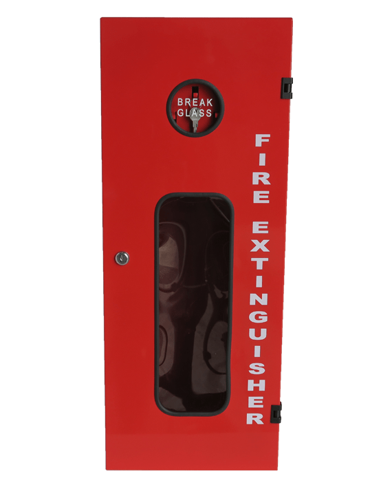 Buy 9.0kg Metal Lockable Fire Extinguisher Cabinet at Majestic Fire Protection in Sydney