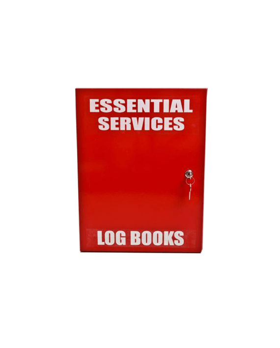 Buy Essential Services Log Book Cabinet (Metal) with 003 Locked & Keys at Majestic Fire Protection in Sydney