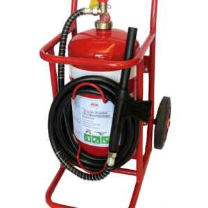 Buy ABE 25 Kg Mobile Fire Extinguisher Majestic Fire Protection in Sydney