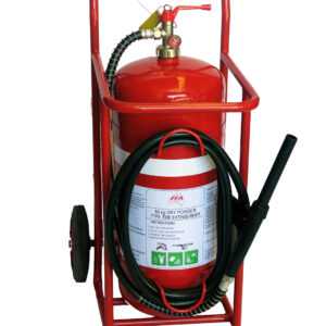 ABE 50 Kg Mobile Fire Extinguisher Majestic Fire Service in Sydney NSW