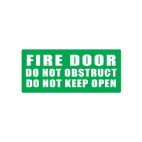Buy FIRE DOOR SIGN at Majestic Fire Protection in Sydney