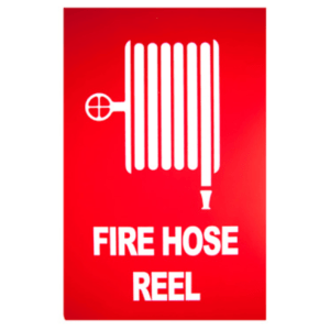 Buy Fire Hose Reel sign atMajestic Fire Protection in Sydney