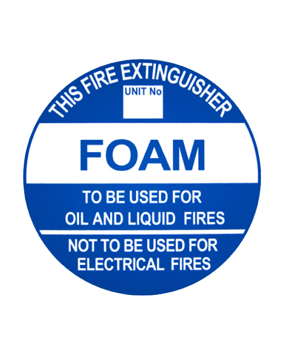 Buy Plastic "FOAM" ID at Majestic Fire Protection in Sydney
