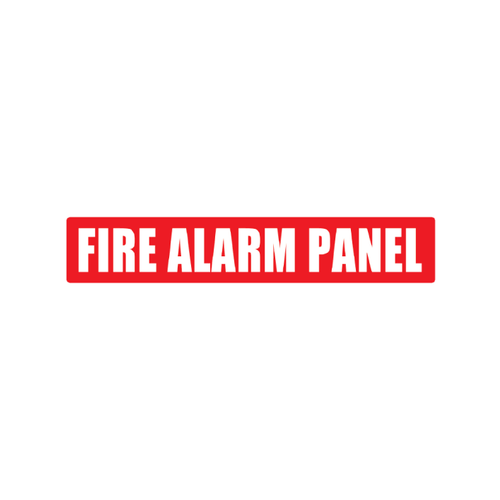Buy Plastic Fire Alarm Panel Red Strip at Majestic Fire Protection in Sydney