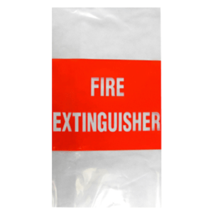 Buy THICK UV Plastic Cover to Suits for 9.0kg Fire Extinguisher at Majestic Fire Protection in Sydney