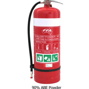 Buy 9.0kg ABE Dry Chemical Powder Fire Extinguisher (High Performance) at Majestic Fire Protection in Sydney