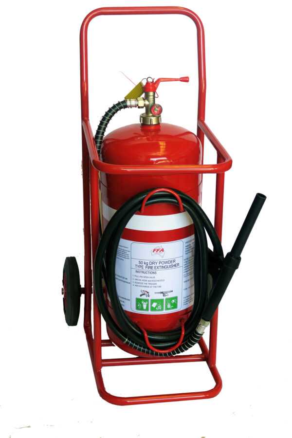 ABE 50 Kg Mobile Fire Extinguisher Majestic Fire Service in Sydney NSW
