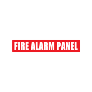 Buy Plastic Fire Alarm Panel Red Strip at Majestic Fire Protection in Sydney